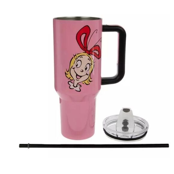 Dr. SEUSS the Grinch Christmas Stainless steel Tumbler, 40 Oz. Bundle of 2 - Picture 15 of 16